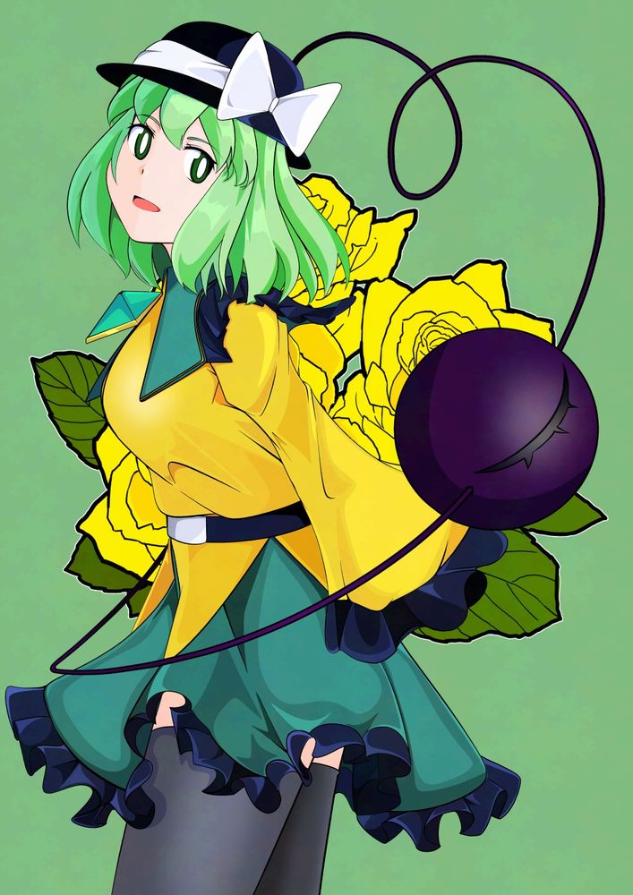 東方二次創作イラスト　古明池こいし

Touhou fan fiction illustration
Komeike Koishi