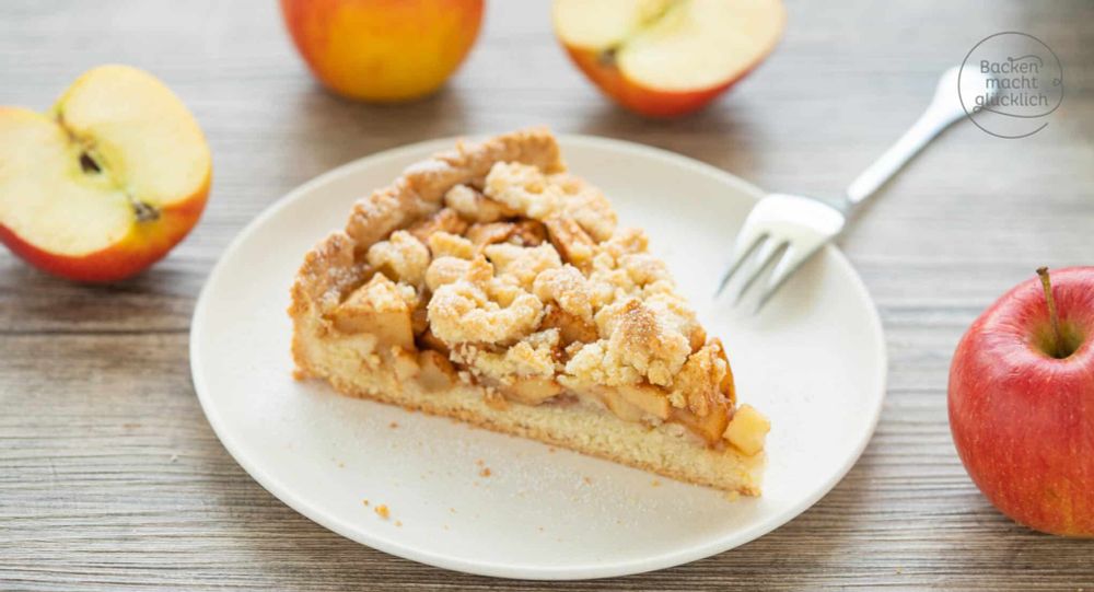 Apfel-Streusel-Kuchen | Backen macht glücklich