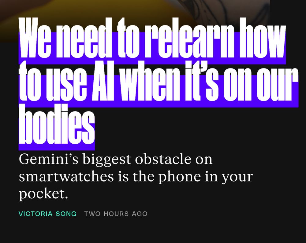 We need to relearn how to use AI when it’s on our bodies
Gemini’s biggest obstacle on smartwatches is the phone in your pocket.

