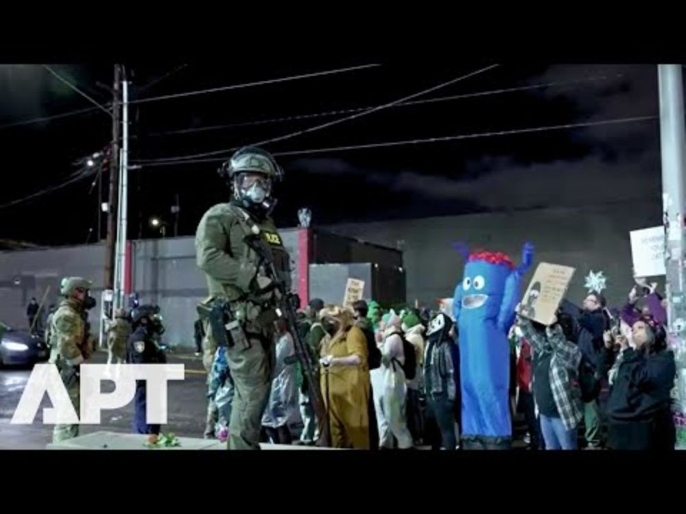 Portland’s Mascot March: Protesters Turn ICE ‘War Zone’ Into Spectacle | APT