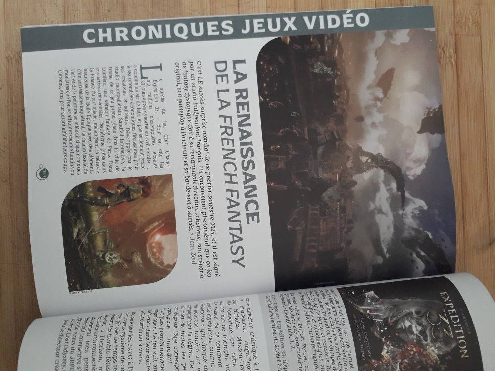 Chimères n°3, chronique jeux vidéo sur la renaissance de la French Fantasy.