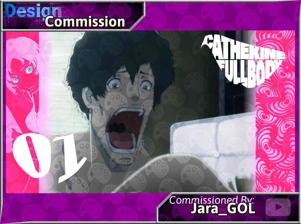 Showcasing a thumbnail for a Let's Play involving Catherine