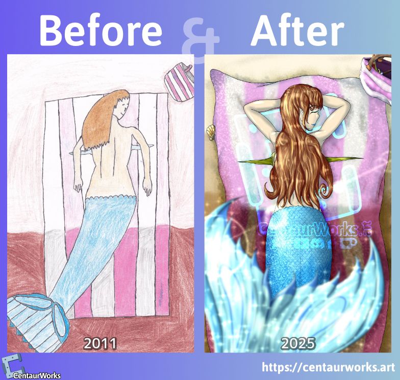 Before and After comparision between the 2011 version and the new 2025 version