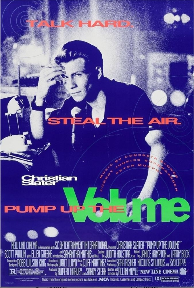 Pump Up the Volume. 1990. A political thriller in a school.
The voice you are waiting for might just be your own.