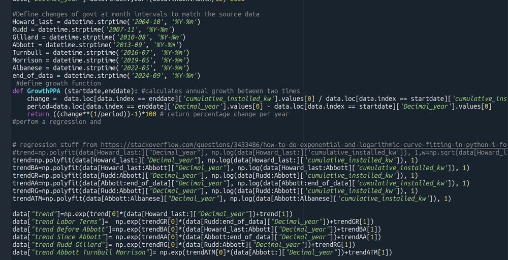 subversive python code dividing up  australian solar pv data by govt terms   