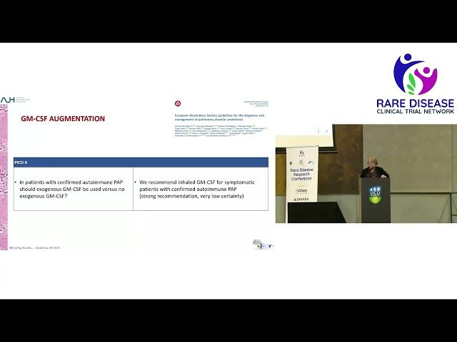 Clinical Trial Spotlight: Autoimmune Pulmonary Alveolar Proteinosis-IMPALA 2: Prof E Bendstrup