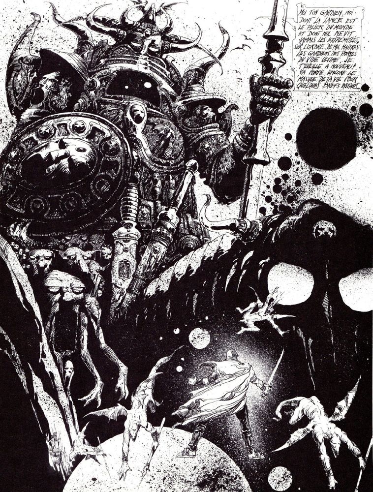 Philippe Druillet. #fantasyart #comics