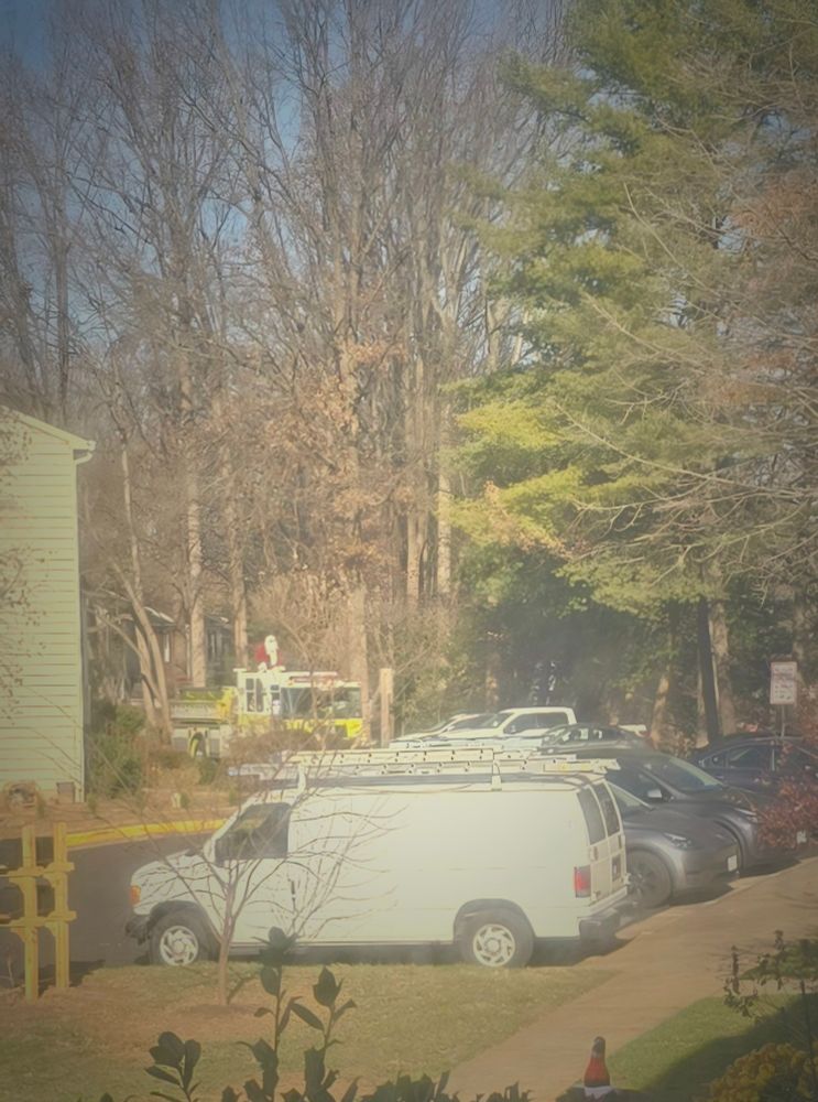 Santa riding a fire truck