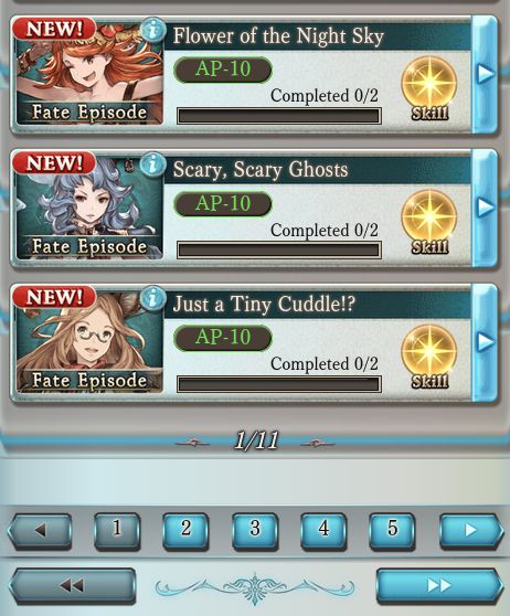 list of fate episodes, page 1/11