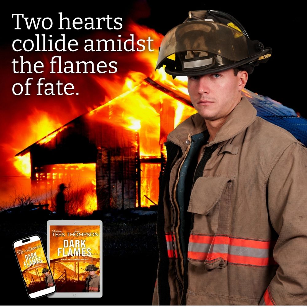 fireman standing in front of burning building