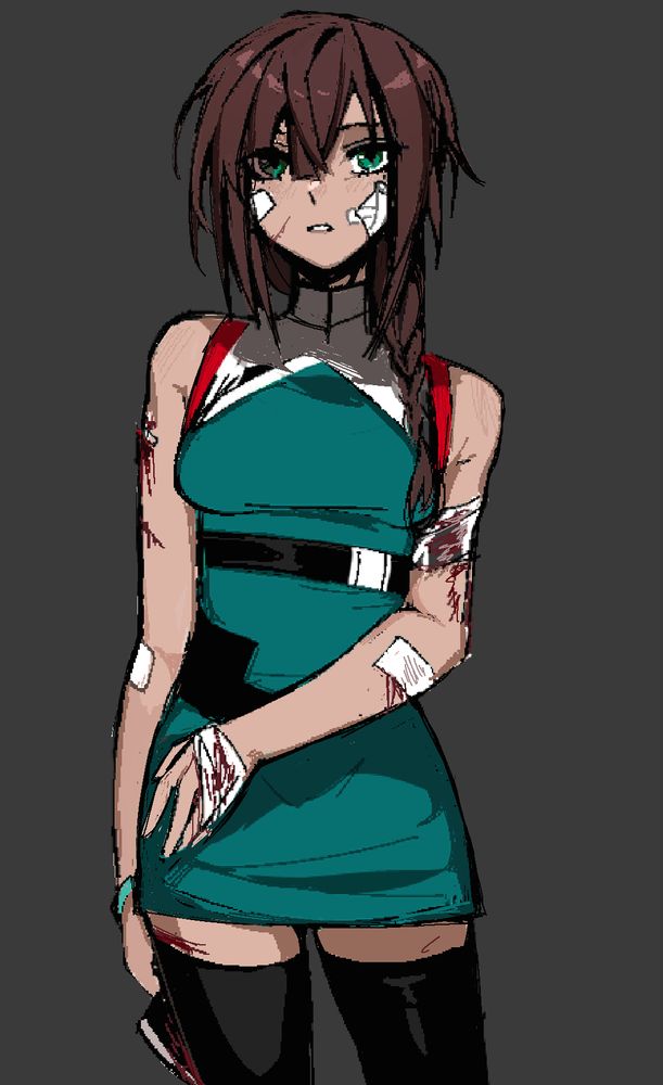 ive drawn isa before in doodles but i finally drew her properly this time