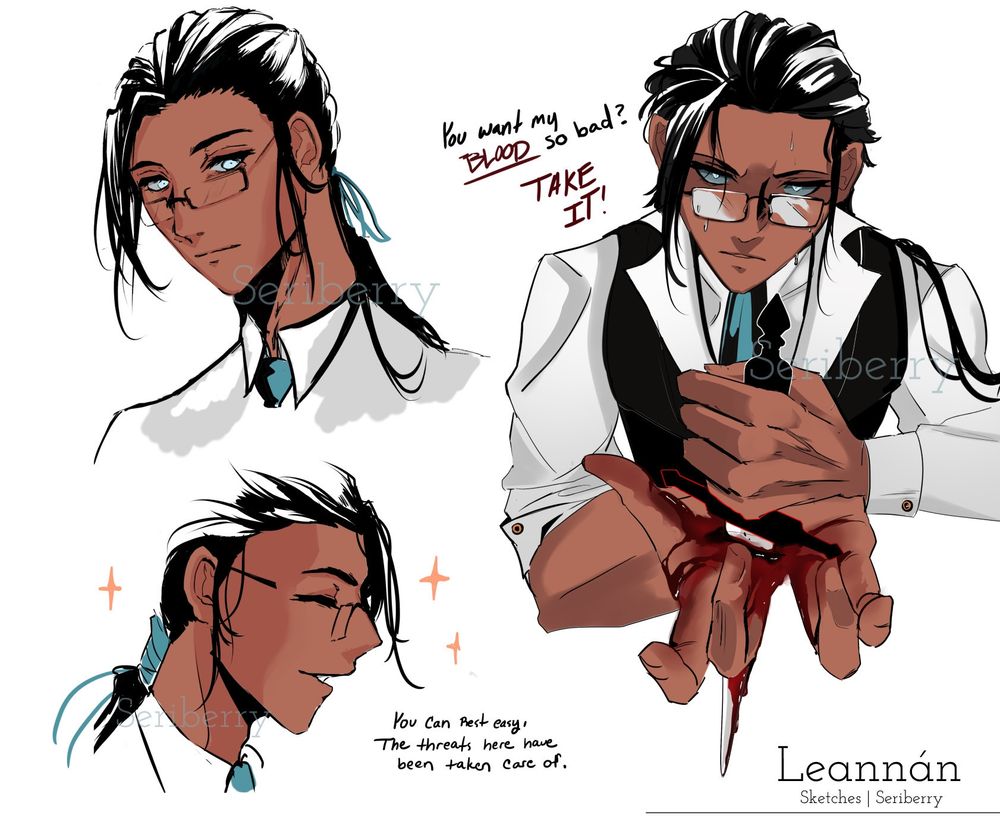 Text reads:

"You want my blood so bad, TAKE IT" and

"You can rest easy , the threats have been taken care of."