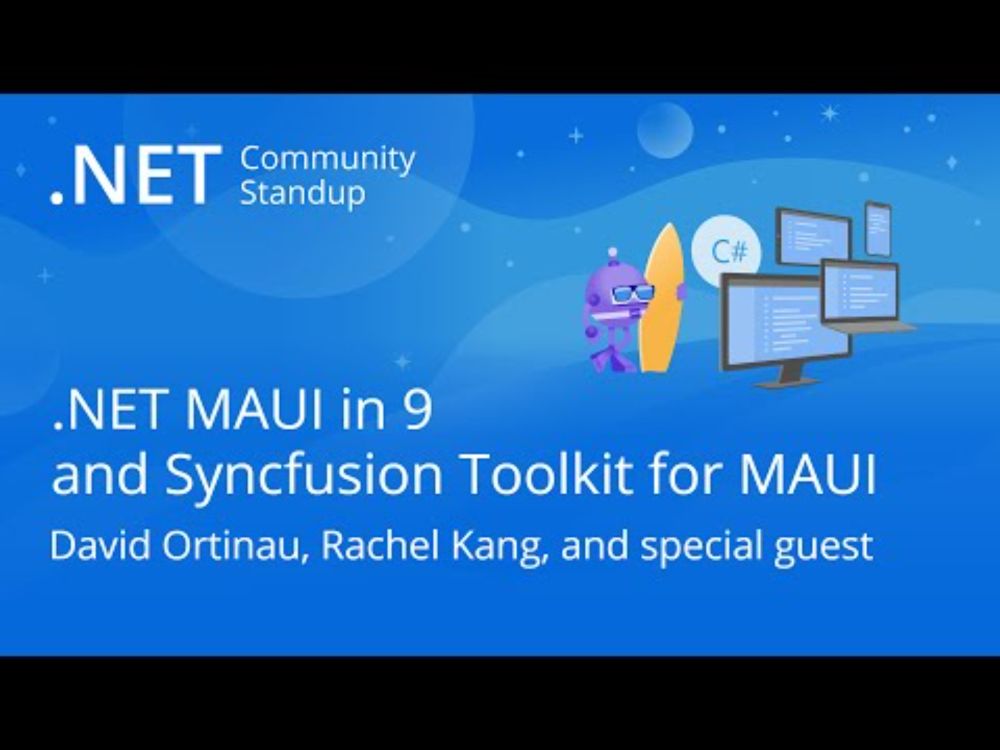 .NET MAUI in 9 and Syncfusion Toolkit for MAUI