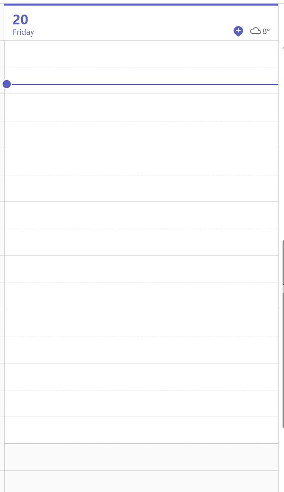 Image of today's date on a calendar with absolutely no meetings or appointments or events on it.