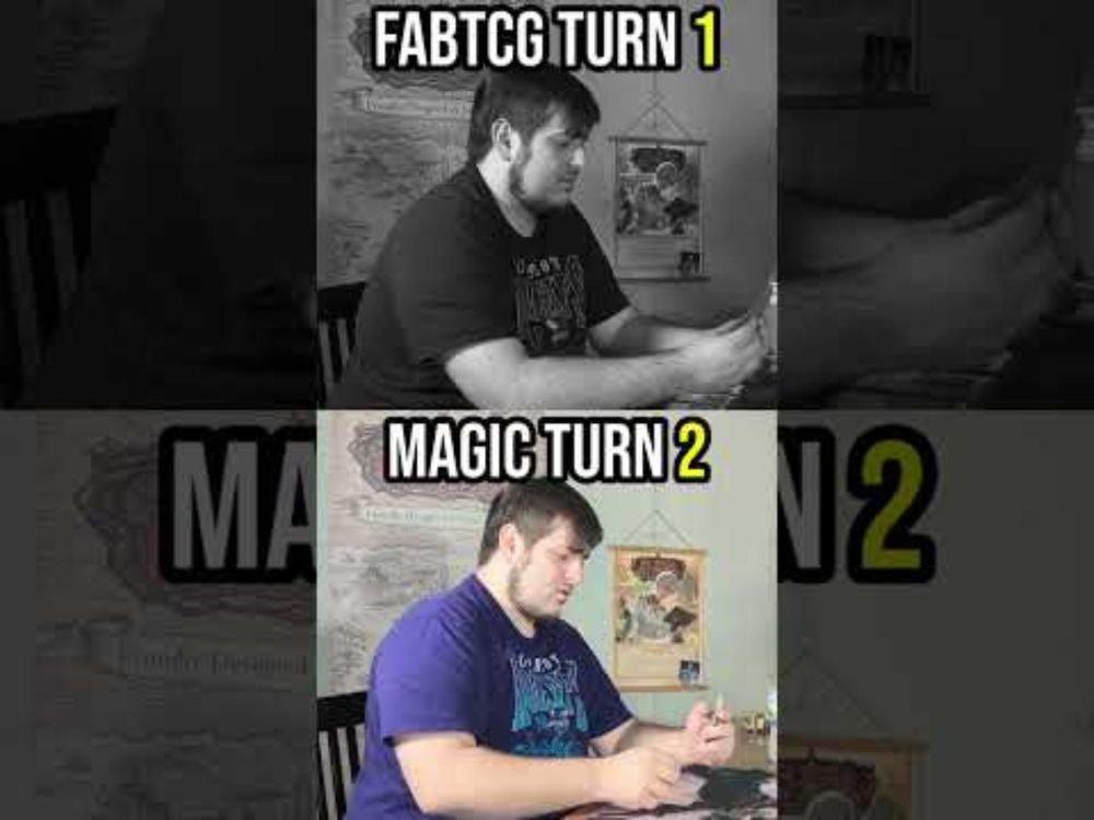 Magic vs FABTCG Turn over Turn
