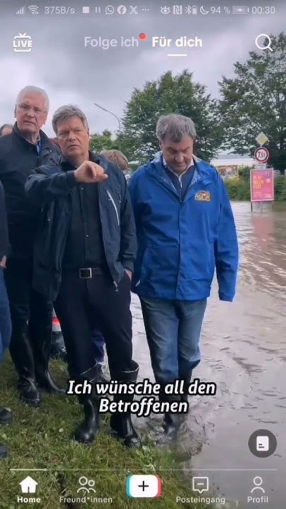 Platsch..Platsch..Platsch..Platsch #Söder #Hochwasser