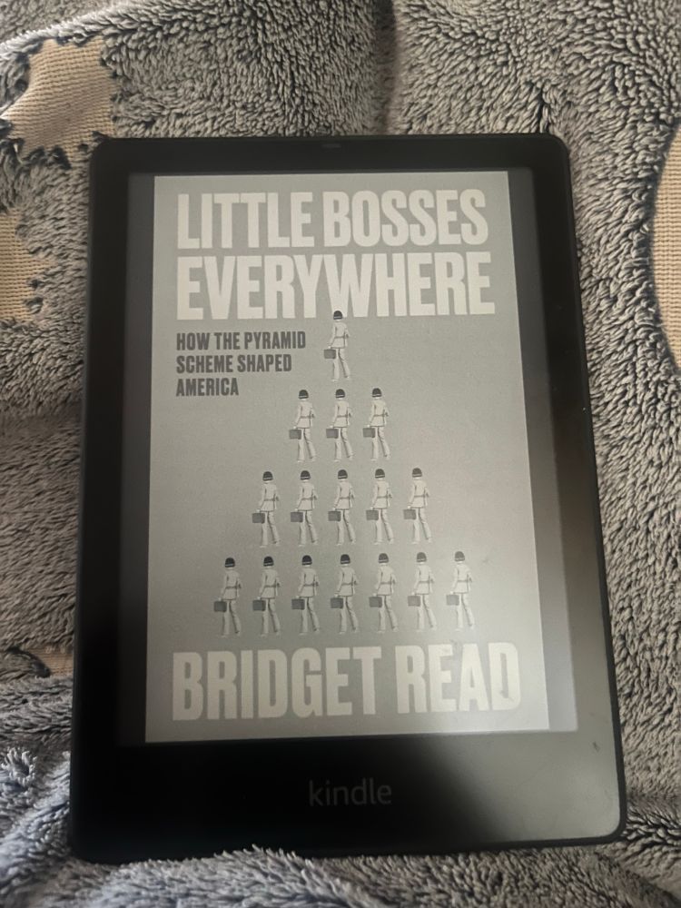 Little Bosses Everywhere: how the pyramid scheme shaped America. By Bridget Read. 