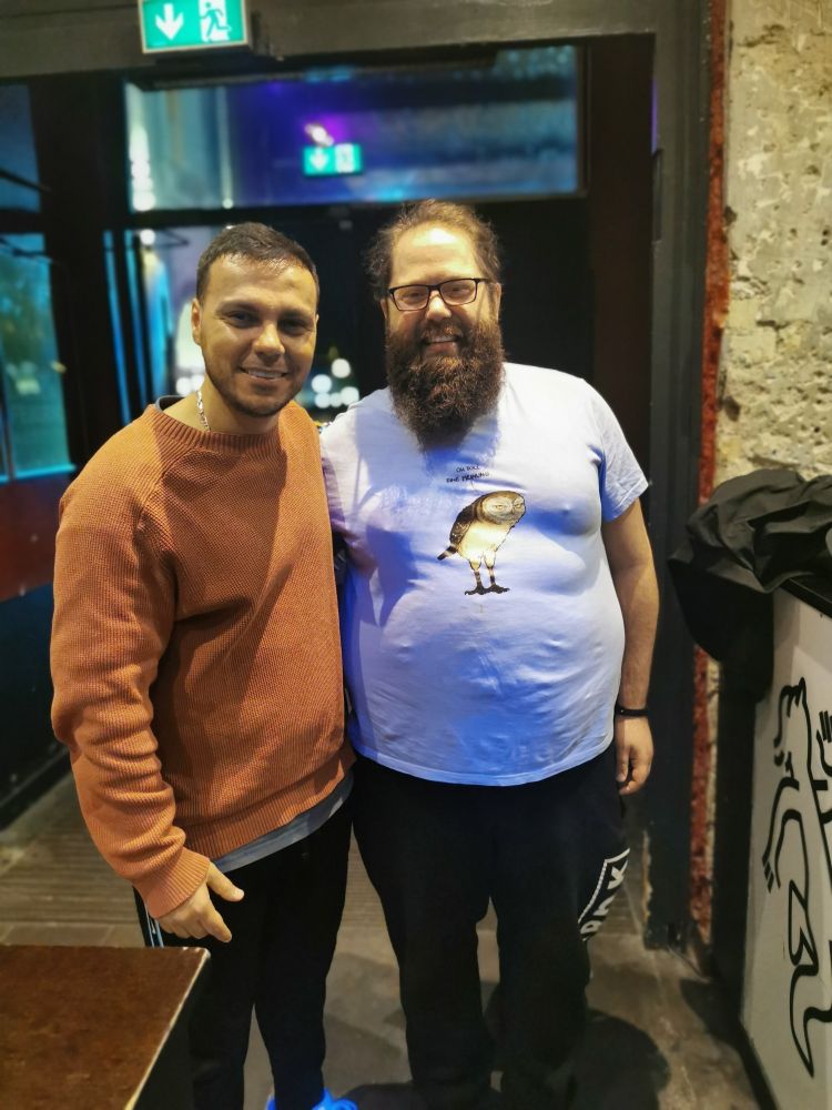 Foto von mir mit Osan Yaran