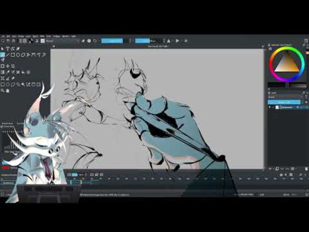 Wildside Timelapse (Animating Lackadaisy)