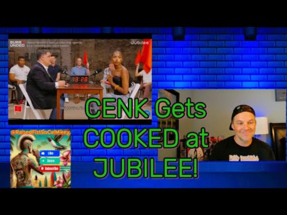 CENK Uygur COOKED Over DEI at JUBILEE!