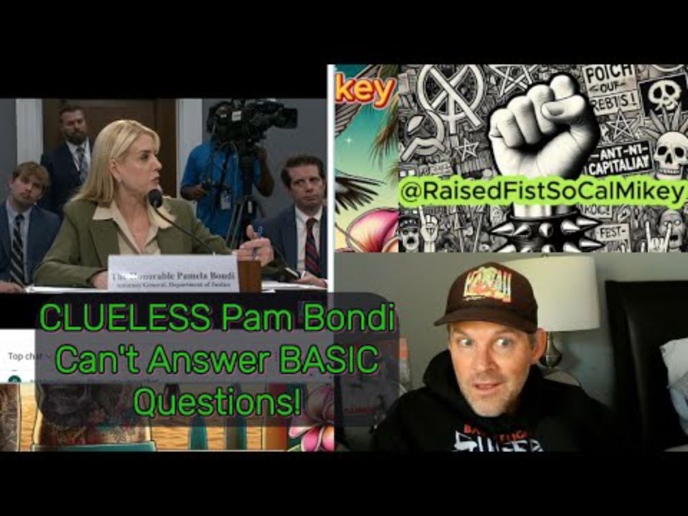 CLUELESS Pam Bondi CAN'T Answer BASIC Questions!