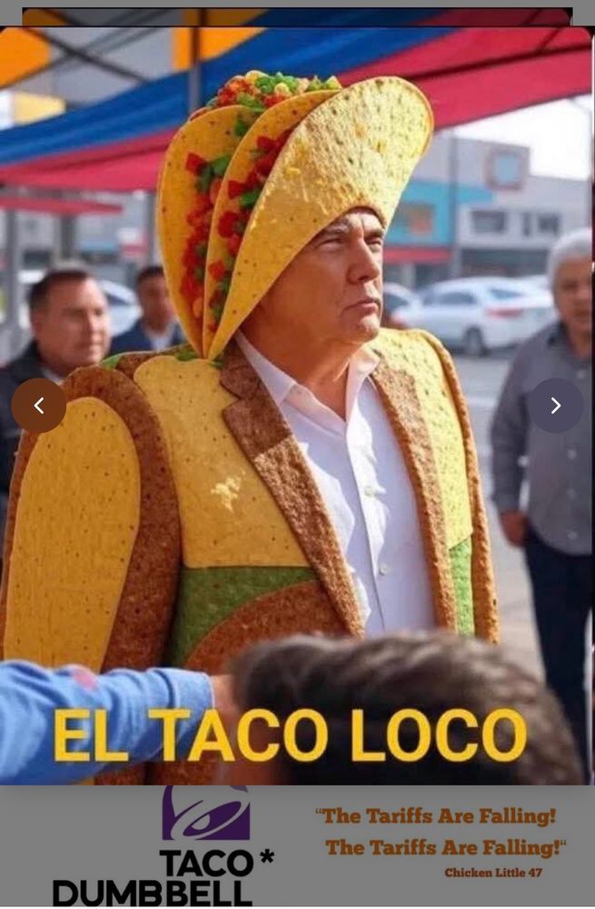 47s El Taco Loco ad for Taco Bell. Wink emoji 😉