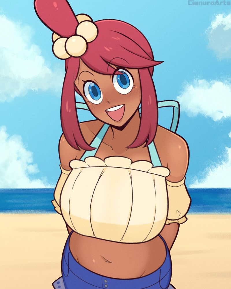 Summer Skyla from Pokemon Masters Ex