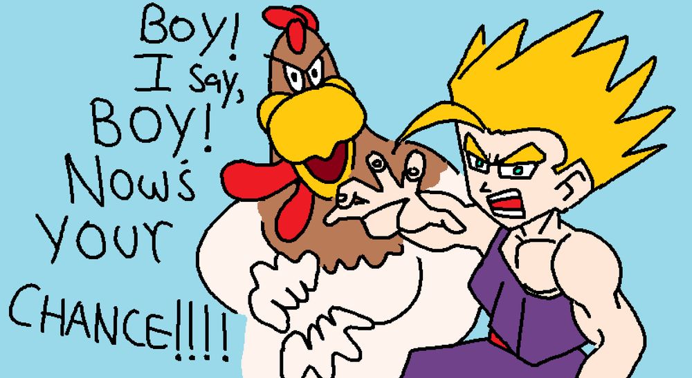 Foghorn Leghorn-Son Kamehameha. This was a great moment in time. 