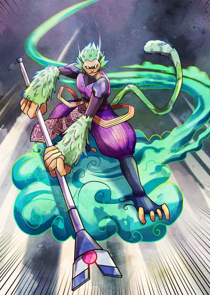 Roy in Kaiju form!