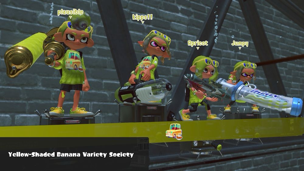 yellow-shaded banana variety society splatfest title