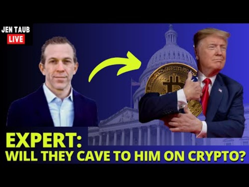 Jen Taub LIVE - Will they CAVE to him on CRYPTO?!!