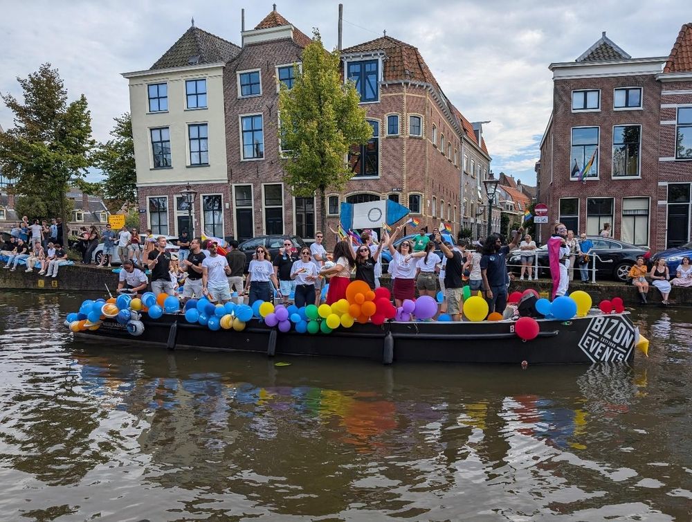 ESA ESTEC at Leiden Canal Pride Parade 2024