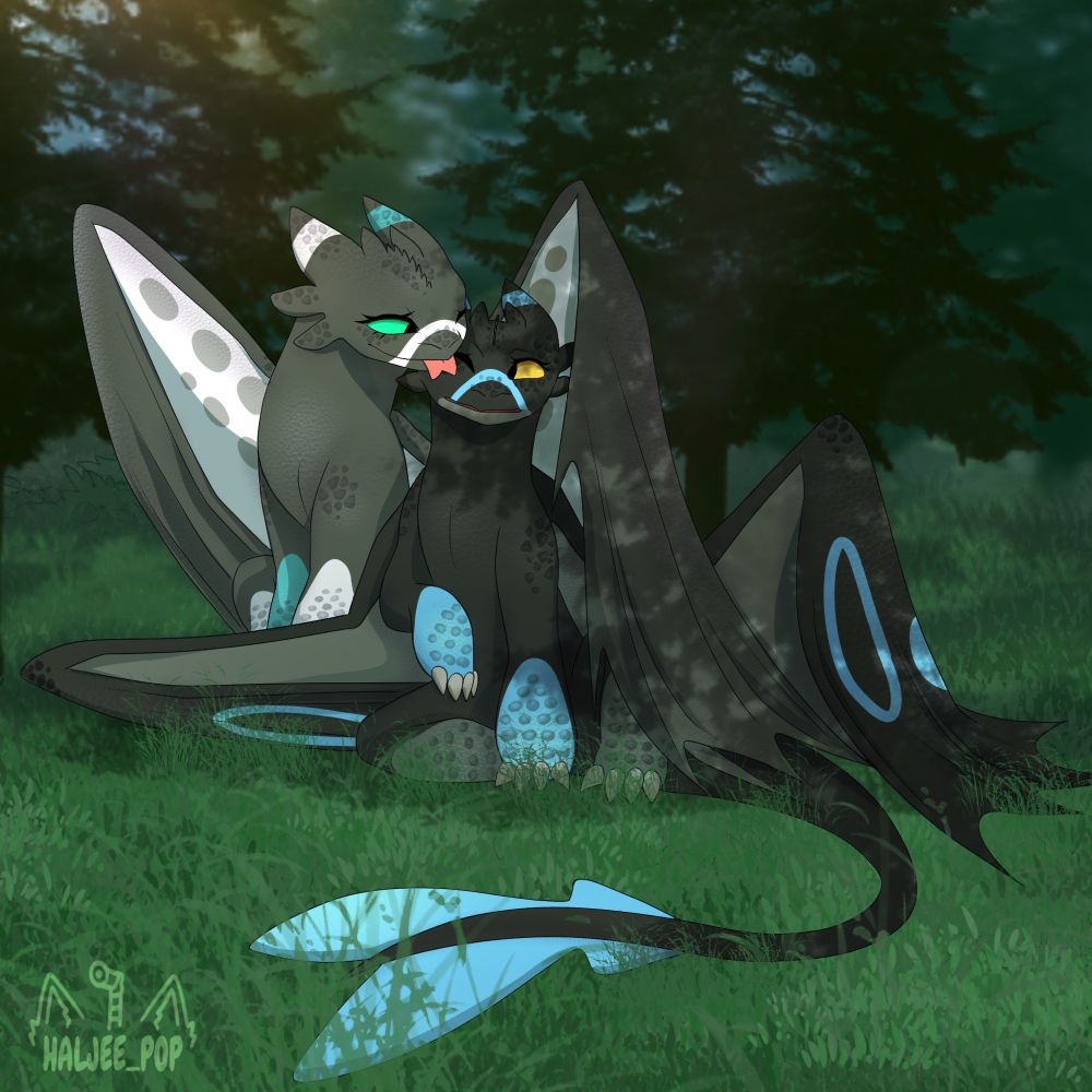 Characters belong to Foxdasho23