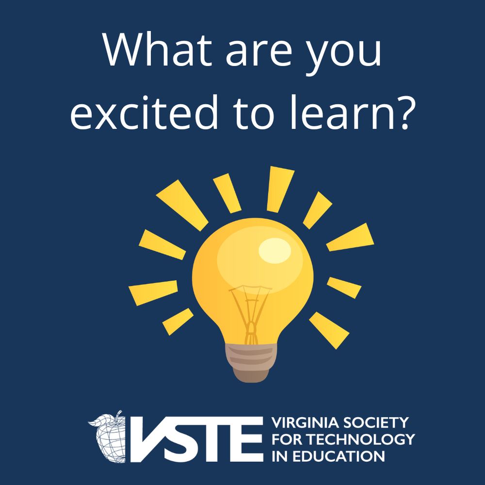Lightbulb image and question asking What are you excited to learn?
