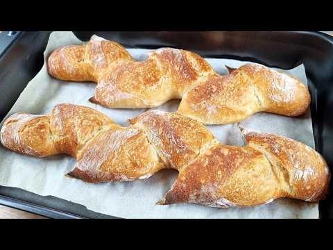 I don't buy bread anymore! The new perfect recipe for different baguettes