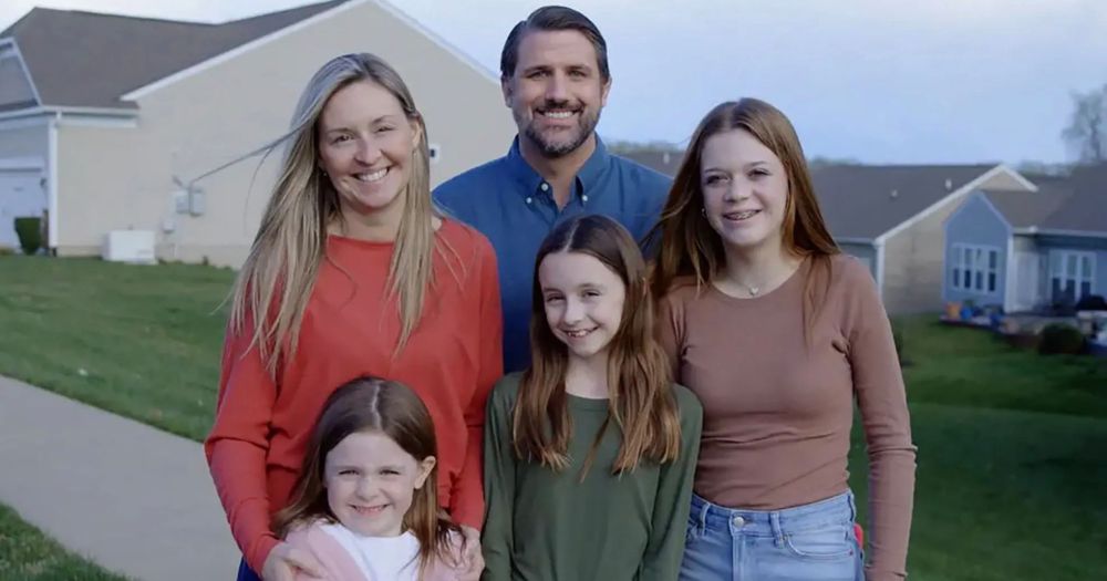 Politician Raises Eyebrows After Borrowing His Friend's Family for Campaign Photos