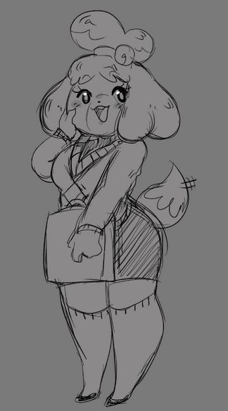 isabelle from animal crossing