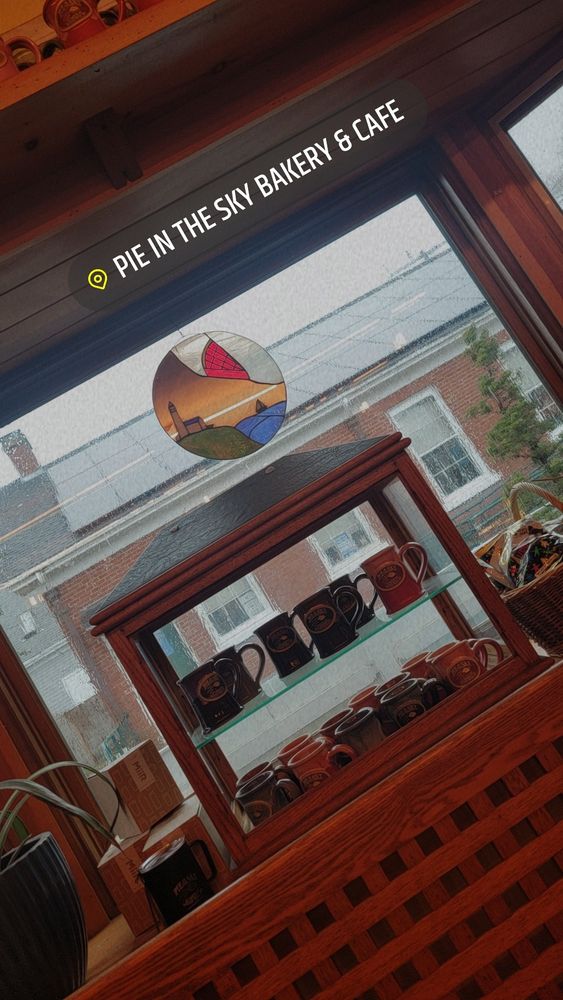 Pie in the Sky Bakery ambiance.
