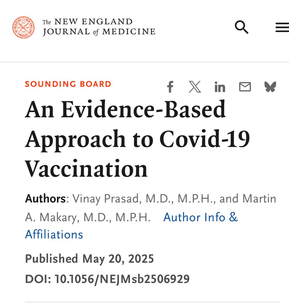 Prasad and Makary’s terrible opinion piece from 5/20 in the NEJM