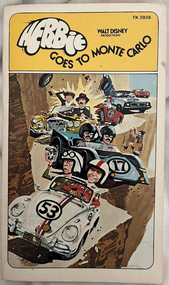 Herbie goes to Monte Carlo paperback edition