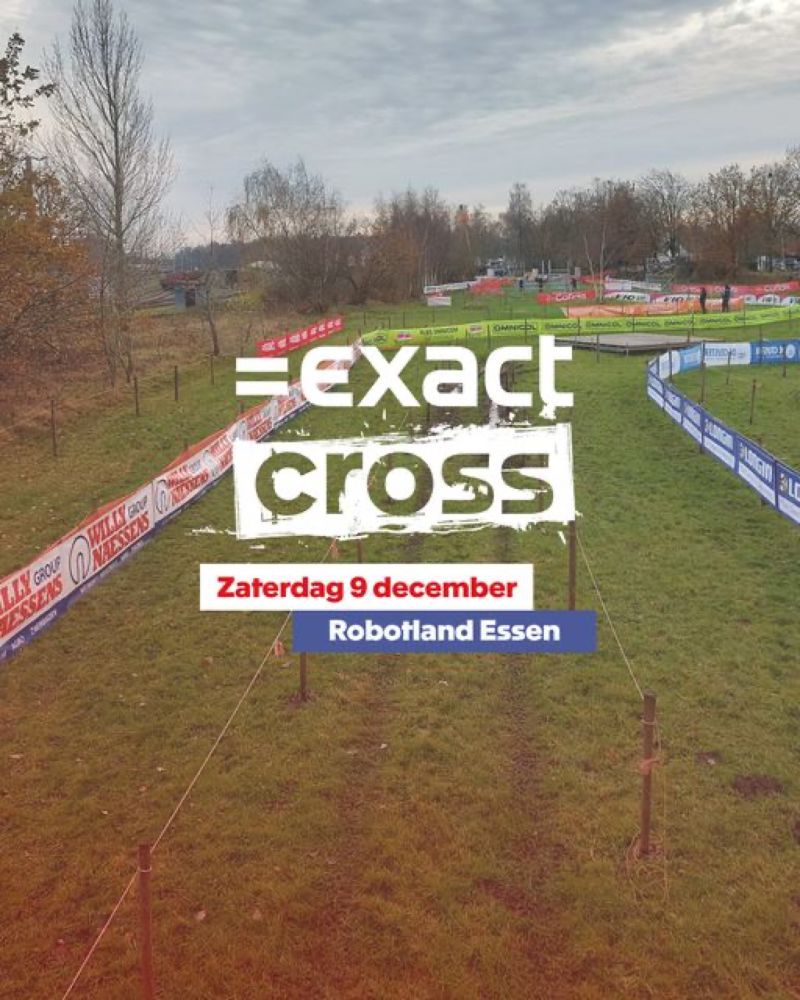 Exact Cross on Instagram: "De weide, het bos, Essen. Alles staat klaar voor een dag vol crossplezier...