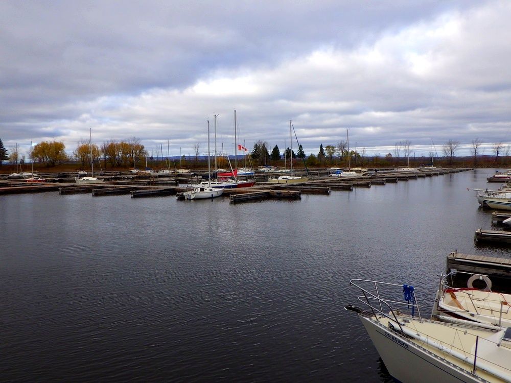 A view of the docks.