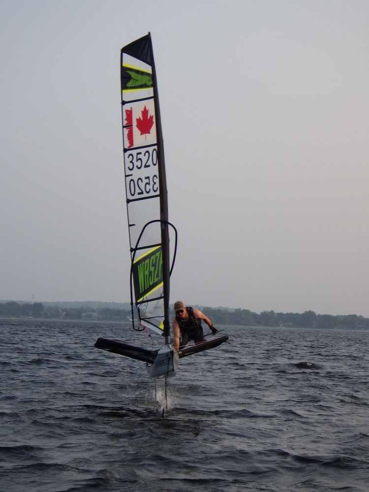 Waszp hydrofoil sailboat