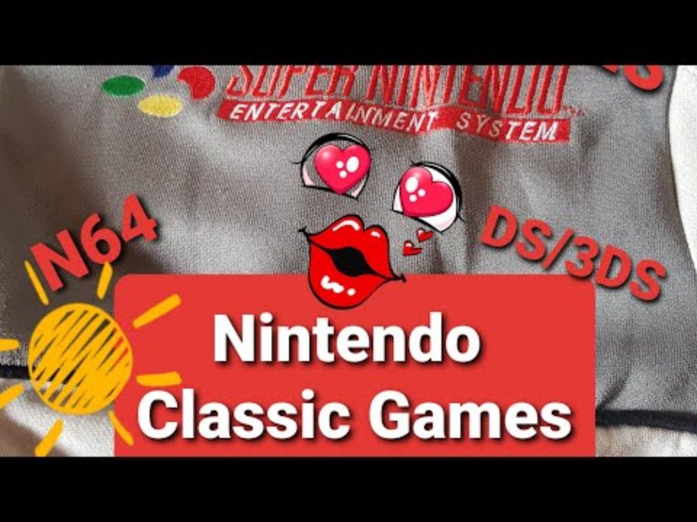 Nintendo Classic Games (GBA,SNES,N64,GB,DS/3DS)