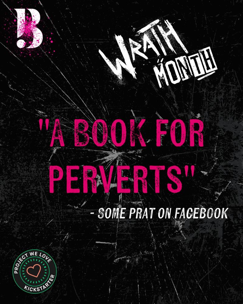 "A book for perverts"
- Some prat on Facebook