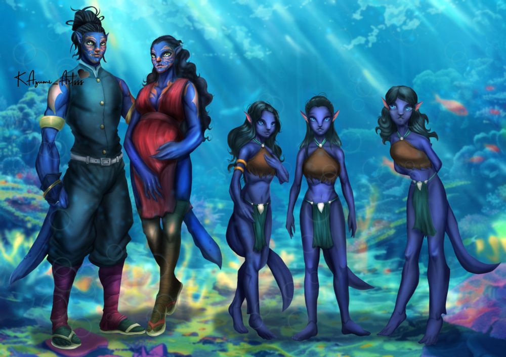 Avatar Character Book Commission For @ronalsoceanwater.bsky.social‬