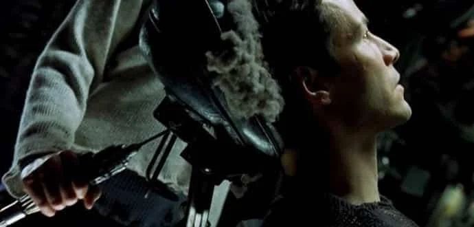 neo plugging into the matrix