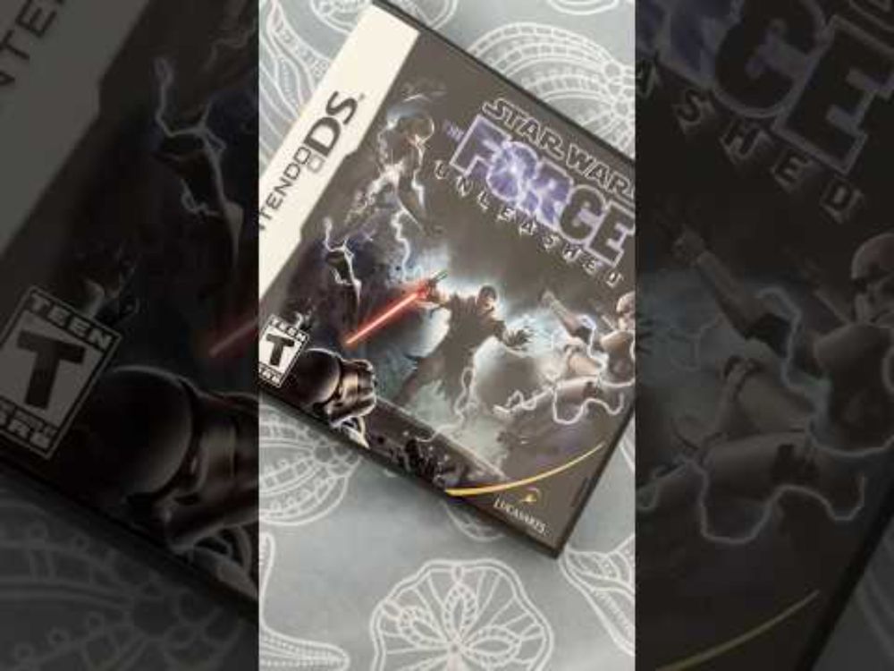 Star Wars The Force Unleashed on Nintendo DS Was Not Good