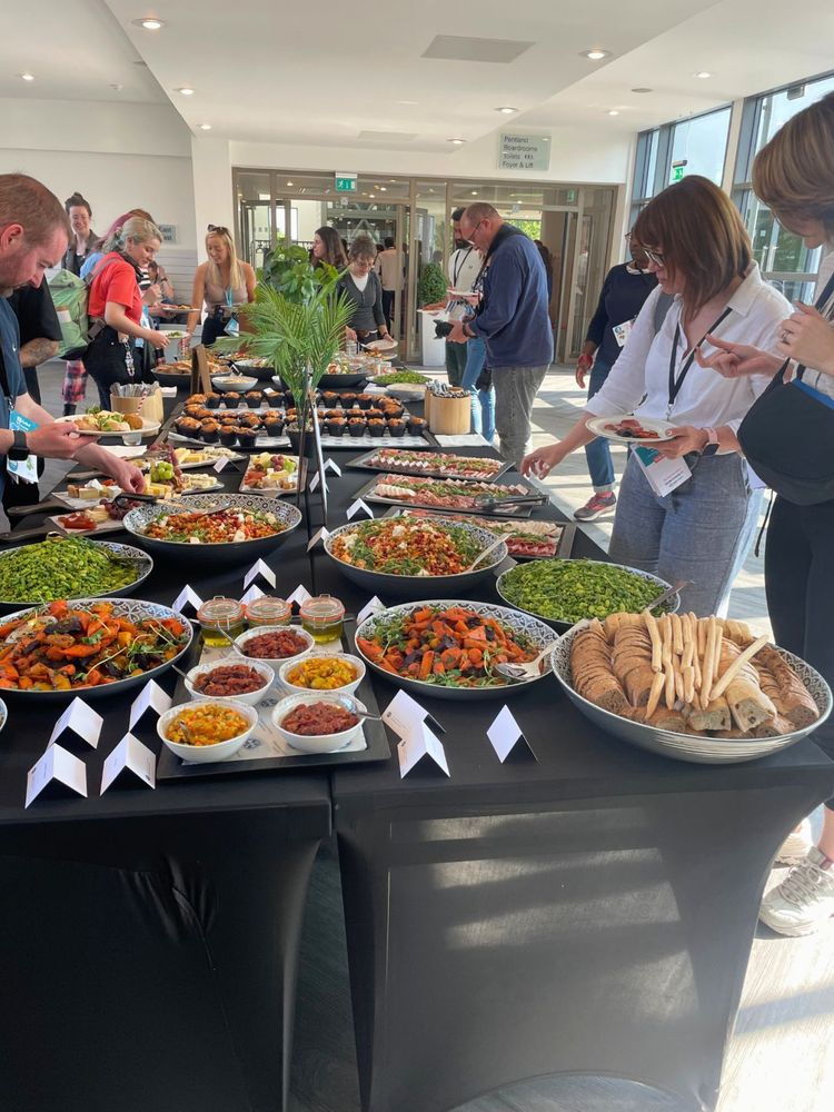 mezze style sharing food on a table