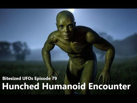 Bitesized UFOs #079: Hunched Humanoid & Strange Lights, 1972
